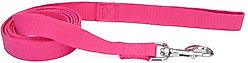 New Earth Soy Dog Leash, Fuchsia, 6-ft long, 5/8-in wide