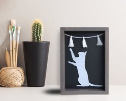 New View Cat & Tassel Box Sign slide 2 of 2