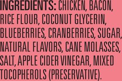Newman's Own Woofles Chicken, Bacon & Berries Soft & Chewy Dog Treats, 25-oz bag, 8 count slide 2 of 9