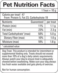 Newman's Own Bacon & Berries Recipe Woofles Soft & Chewy Dog Treats, 10-oz bag slide 2 of 5