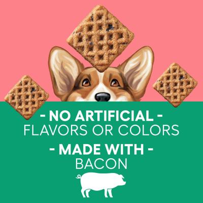 Show full view: Newman's Own Bacon & Berries Recipe Woofles Soft & Chewy Dog Treats, 10-oz bag slide 4 of 7