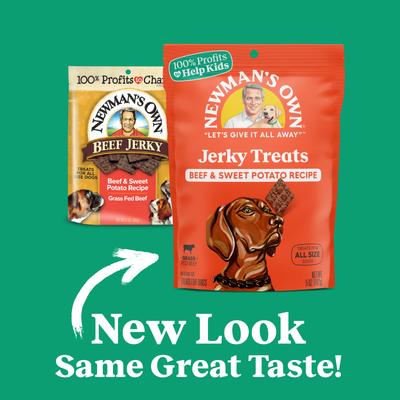 Show full view: Newman's Own Beef Jerky Beef & Sweet Potato Recipe Dog Treats, 10-oz bundle slide 4 of 10