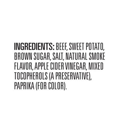 Show full view: Newman's Own Beef Jerky Beef & Sweet Potato Recipe Dog Treats, 5-oz bag slide 6 of 8