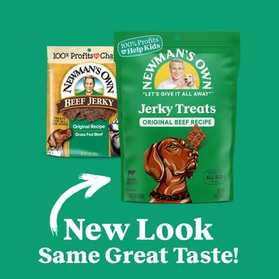 Show full view: Newman's Own Beef Jerky Original Recipe Dog Treats, 10-oz bundle slide 4 of 11