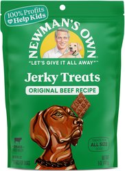 Newman's Own Beef Jerky Original Recipe Dog Treats, 5-oz bag