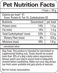 Newman's Own Chicken Recipe Woofles Soft & Chewy Dog Treats, 10-oz bag slide 2 of 5
