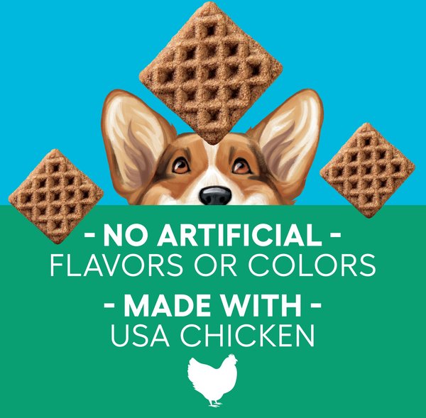 Newman's Own Chicken Recipe Woofles Soft & Chewy Dog Treats, 10-oz bag