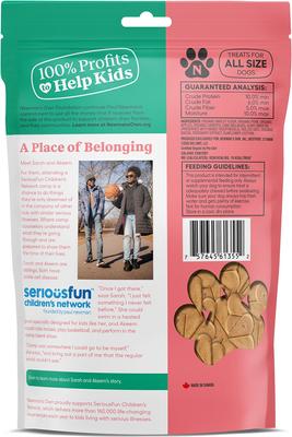 Show full view: Newman's Own Dog Biscuits Bacon Flavor Dog Treats, 10-oz bag slide 3 of 8