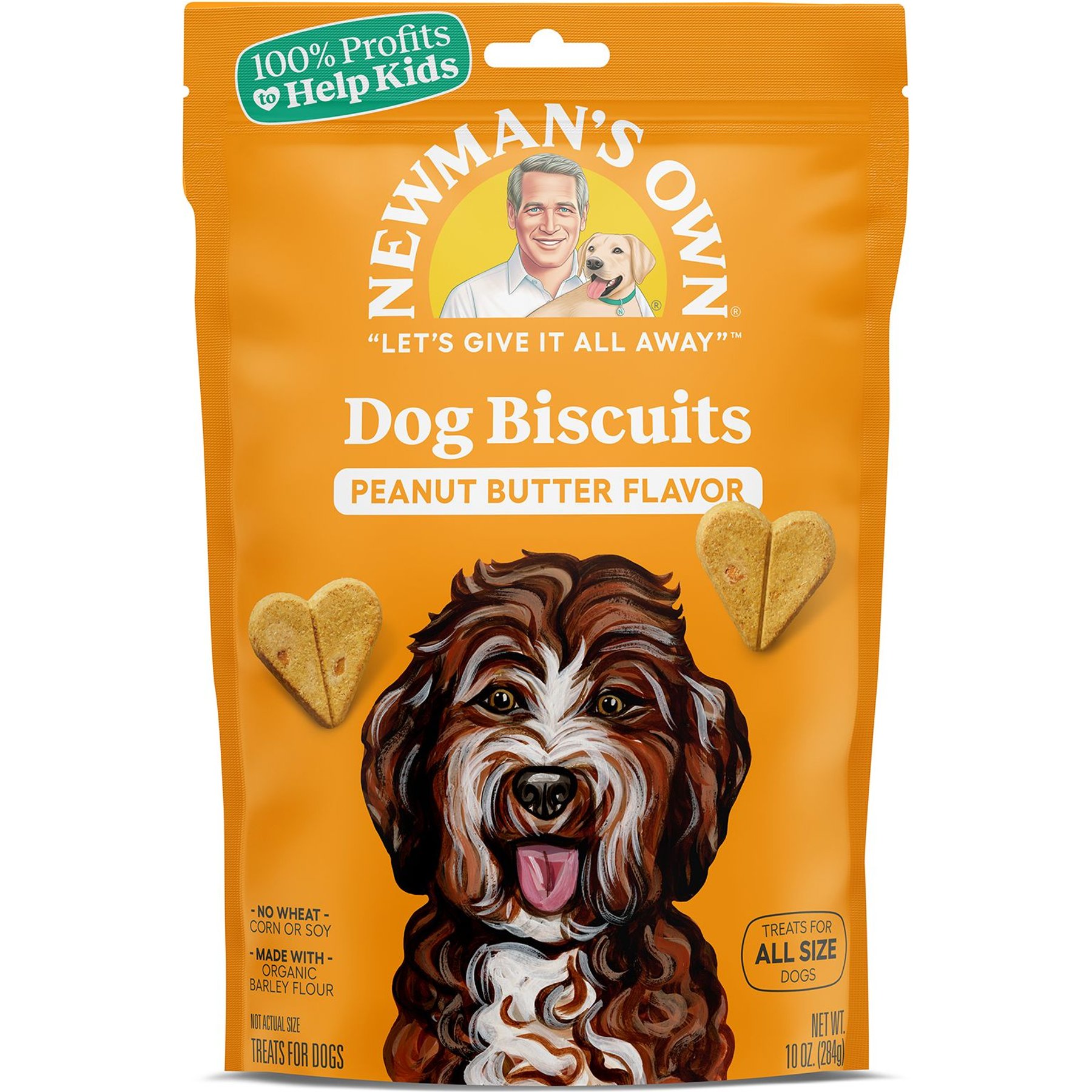 Dog Biscuit Homemade Training Treats For Dogs NEWMAN'S OWN Peanut