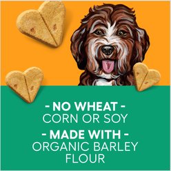 Newman's Own Peanut Butter Flavor Medium Size + Turkey & Sweet Potato Flavor Breakable Dog Treats slide 2 of 9