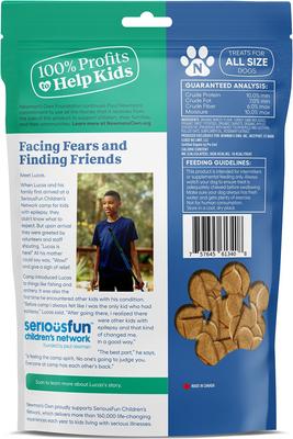 Show full view: Newman's Own Peanut Butter Flavor Medium Size + Turkey & Sweet Potato Flavor Breakable Dog Treats slide 7 of 10