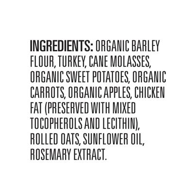 Show full view: Newman's Own Peanut Butter Flavor Medium Size + Turkey & Sweet Potato Flavor Breakable Dog Treats slide 9 of 10