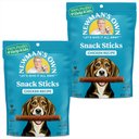 Newman's Own Snack Sticks Chicken Recipe Grain-Free Dog Treats, 5-oz bag, bundle of 2