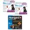Show in main carousel: NexGard Chew, 24.1-60 lbs, (Purple Box), 12 Chews (12-mos. supply) + Heartgard Plus Chew for Dogs, up to 25 lbs, (Blue Box), 12 Chews (12-mos. supply) slide 1 of 9
