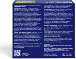 NexGard PLUS Chewables for Dogs, 8.1-17 lbs. (Green Box) 6 Chewable Tablets (6-mos. supply) slide 2 of 9