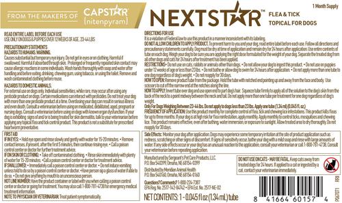 Show full view: NextStar Flea & Tick Spot Treatment for Medium Dogs, 23-44 lbs, 1 Dose (1-mos. supply) slide 8 of 9