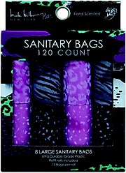 Nicole Miller Spots & Stripes Dog Waste Bag, 120 count