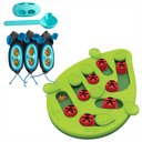 Nina Ottosson Petstages Buggin' Out Puzzle & Play Toy + Doc & Phoebe's Cat Co. Indoor Hunting Cat Feeder Kit