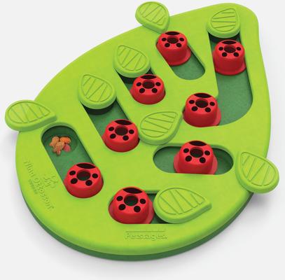 Show full view: Nina Ottosson Petstages Buggin' Out Puzzle & Play Toy + Doc & Phoebe's Cat Co. Indoor Hunting Cat Feeder Kit slide 2 of 10