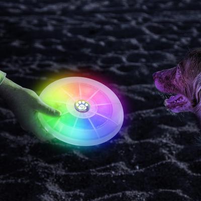 Show full view: Nite Ize Flashflight Disc-O Discuit LED Flying Disc Dog Toy slide 5 of 11