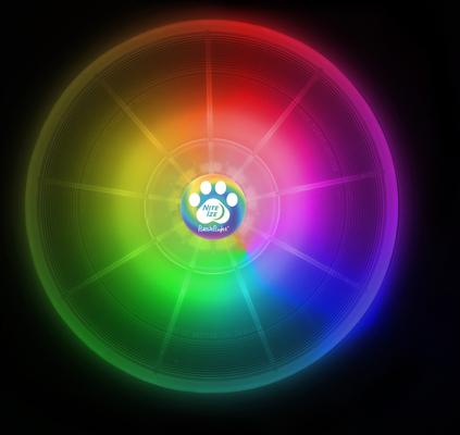 Show full view: Nite Ize Flashflight Disc-O Discuit LED Flying Disc Dog Toy slide 7 of 11