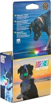 Show full view: Nite Ize GlowStreak Disc-O LED Ball Dog Toy slide 9 of 10