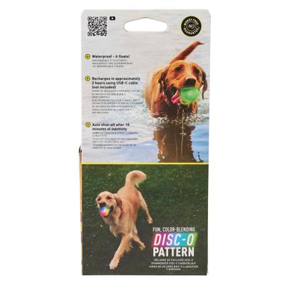 Show full view: Nite Ize GlowStreak Disc-O Rechargeable LED Ball Dog Toy slide 9 of 9