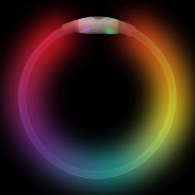 Show full view: Nite Ize NiteHowl LED Rechargeable Safety Necklace Dog Collar, 12 to 27-in neck, 3/10-in wide slide 10 of 11