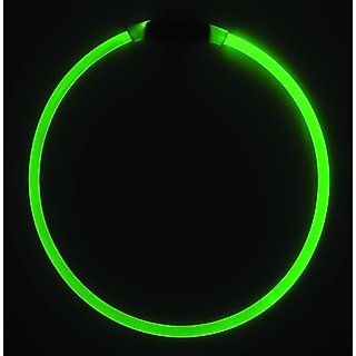 Nite Ize NiteHowl LED Safety Necklace Dog Collar, Green, 12 to 27-in neck, 3/10-in wide slide 1 of 8
