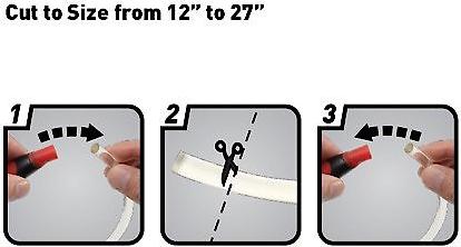 Show full view: Nite Ize NiteHowl LED Safety Necklace Dog Collar, Green, 12 to 27-in neck, 3/10-in wide slide 9 of 12