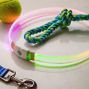 Nite Ize NiteHowl Max Rechargeable LED Dog Safety Necklace, 12 to 27-in neck