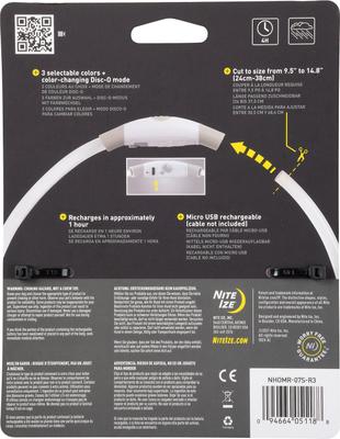 Show full view: Nite Ize NiteHowl Mini Rechargeable LED Safety Necklace Dog Collar slide 2 of 10