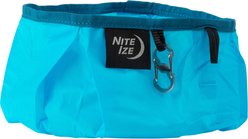 Nite Ize RadDog Collapsible Travel Dog Bowl, Blue, 2-cup