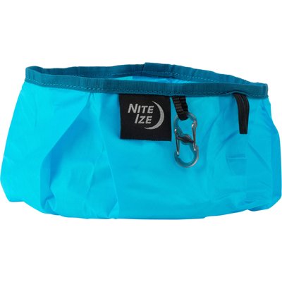 Nite Ize Nite Ize RadDog Collapsible Travel Dog Bowl, Blue, 2-cup