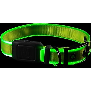 Nite Ize Rechargeable LED Dog Collar, Lime, Medium slide 6 of 7