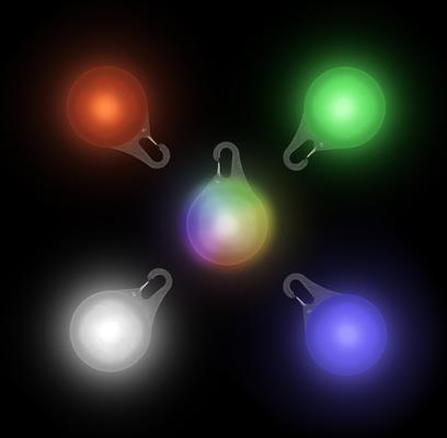 Show full view: Nite Ize SpotLit X-Large Rechargeable Dog Collar Light, Disc-O Select slide 9 of 10