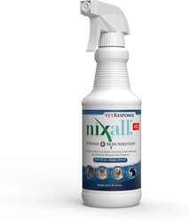 Nixall VetResponse Wound & Skin Gel Solution for Dogs, Cats & Horses, 16-fl oz bottle