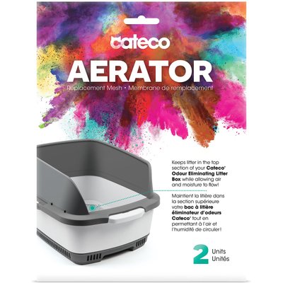 Noba Noba Cateco Replacement Mesh Cat Litter Box Aerators, 2 count