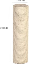 Noba Replacement Scratching Post Cat Tree Expansion, Natural slide 2 of 2