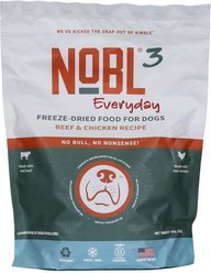 NOBL 3 Canine Everyday Beef & Chicken Dog Food, 16-oz bag