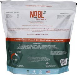 NOBL 3 Canine Everyday Beef & Chicken Dog Food, 35-oz bag slide 2 of 2