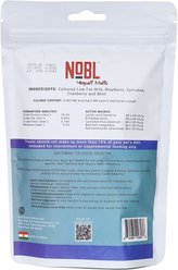 NOBL Yogurt Melts Probiotic with Blueberry Dog Treat, 50-gram bag slide 2 of 4