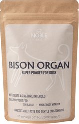 Noble Kind Vitamins & Minerals Bison Organ Flavored Powder Supplement for Dogs, 0.018-oz bag, 60 servings