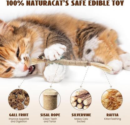 Show full view: Nocciola 12-in-1 Variety Pack with Bag Catnip Interactive Cat Toy, 12 count slide 5 of 9