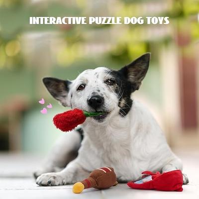 Show full view: Nocciola 6 in 1 Fairy Tale Squeaky Plush Dog Toys, 6 count slide 7 of 10