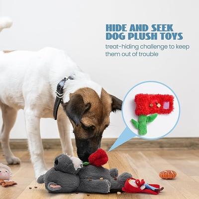 Show full view: Nocciola 6 in 1 Fairy Tale Squeaky Plush Dog Toys, 6 count slide 4 of 10