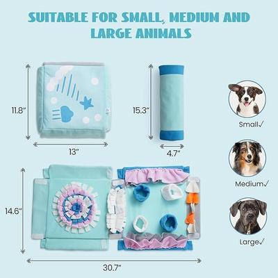 Show full view: Nocciola Birthday Snuffle Mat Squeaky Plush Puppy Toy slide 2 of 8