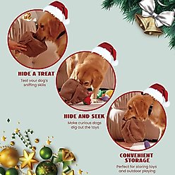 Nocciola Grocery Bag Variety Pack Crinkle Squeaky Interactive Plush Dog Toy, 15 count slide 2 of 6