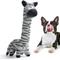 Show in main carousel: Nocciola Twistable Zebra Stuffed Dog Plush Toy, Black slide 1 of 8