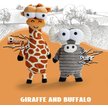 Show in main carousel: Nocciola Zoo Series with Strange Squeaky 5 Different Funny Sounds Dog Plush Toy, 5 count slide 4 of 8